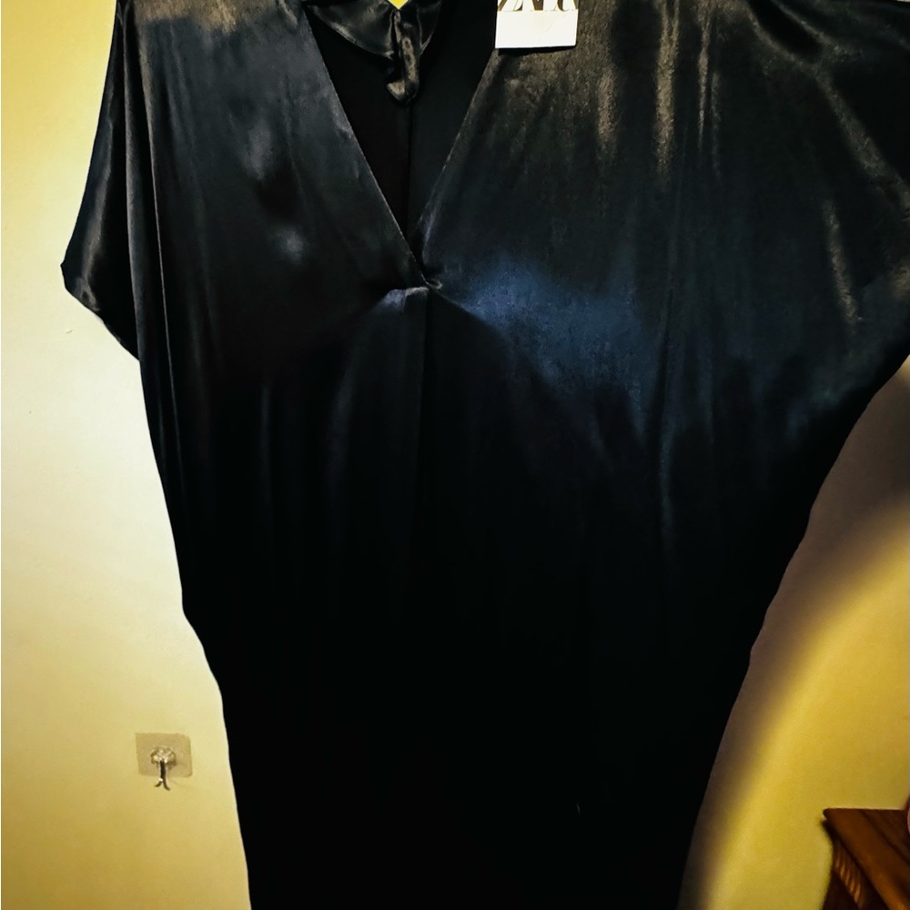 Zara kaftan style dress